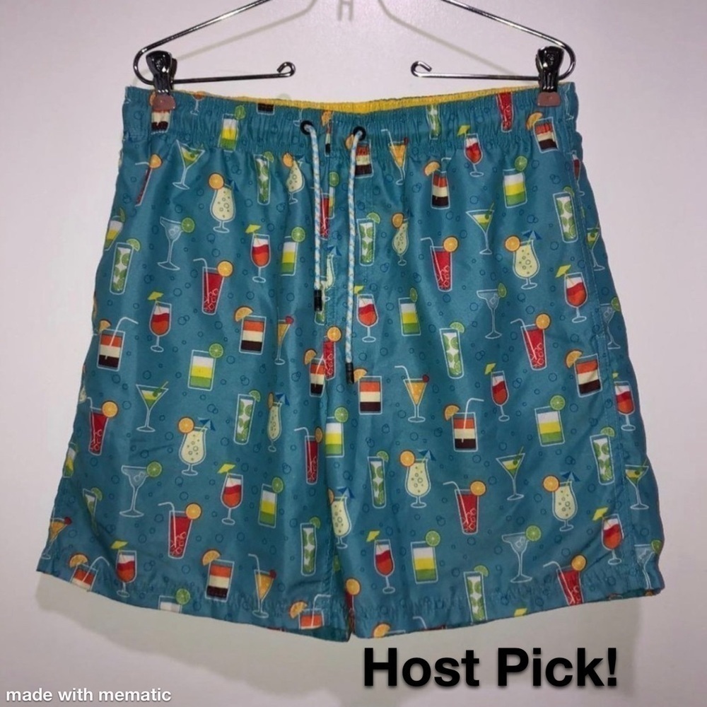 EUC Men's Broken Threads Surf swim trunk Size M